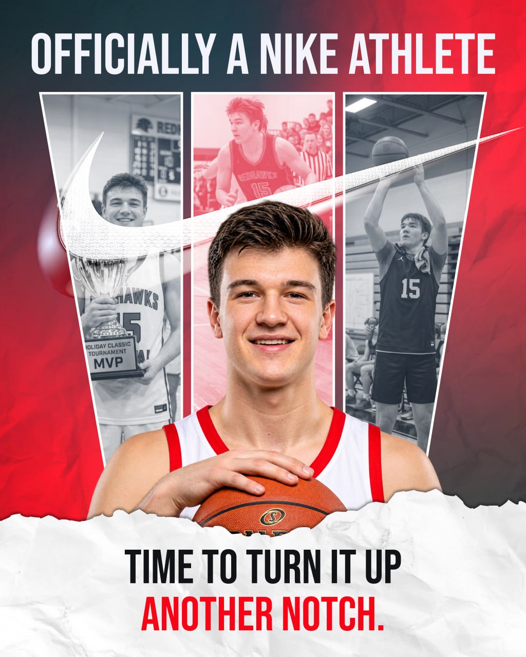 Officially a Nike Athlete announcement